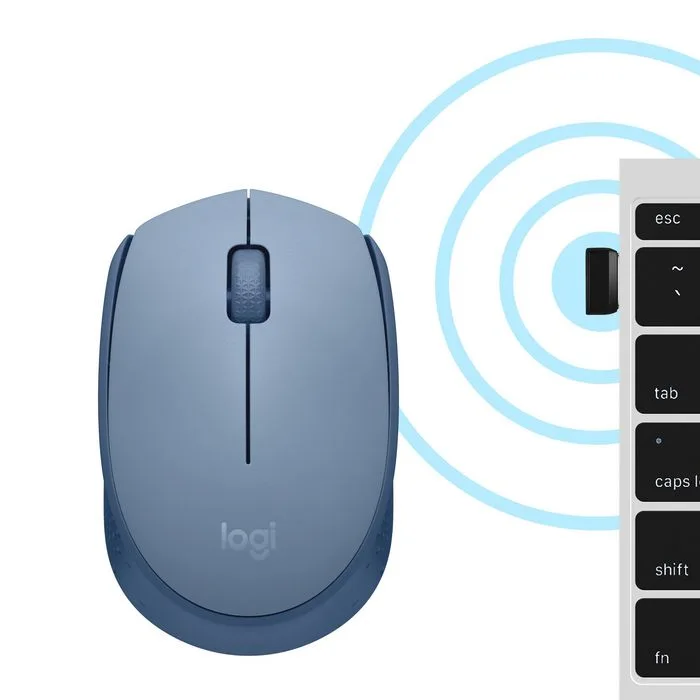 Мишка Logitech Wireless Mouse M171 910-006866 - BLUE GREY - Image 8
