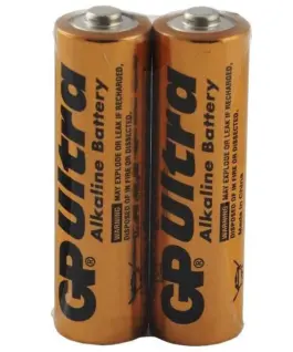 Алкална батерия GP ULTRA PLUS INDUSTRIAL LR6 AA /2 бр. в опаковка/ 1.5V