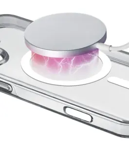 Калъф Gloss Mag за iPhone 16 Plus прозрачен