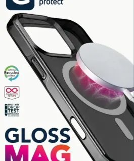 Калъф Gloss Mag за iPhone 16 Pro черен