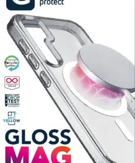 Калъф Gloss Mag за Samsung Galaxy S25 прозрачен