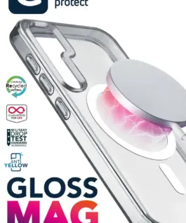 Калъф Gloss Mag за Samsung Galaxy S25+ прозрачен