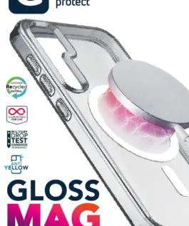Калъф Gloss Mag за Samsung Galaxy S25 Ultra прозрачен