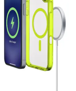 Калъф Iconic Mag iPhone 16 лайм