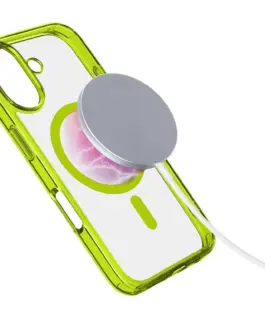 Калъф Iconic Mag iPhone 16 лайм