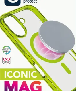Alternative view от Калъф Iconic Mag за iPhone 16 Plus лайм