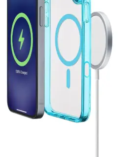 Калъф Iconic Mag за iPhone 16 Plus светлосин