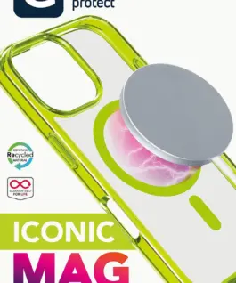 Калъф Iconic Mag за iPhone 16 Pro лайм