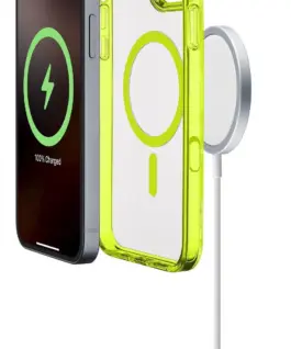 Калъф Iconic Mag за iPhone 16 Pro лайм