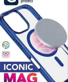 Калъф Iconic Mag за iPhone 16 Pro Max син