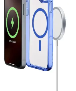 Калъф Iconic Mag за iPhone 16 Pro Max син