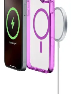 Калъф Iconic Mag за iPhone 16 Pro розов