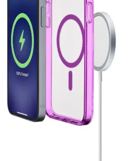 Alternative view от Калъф Iconic Mag за iPhone 16Е розов