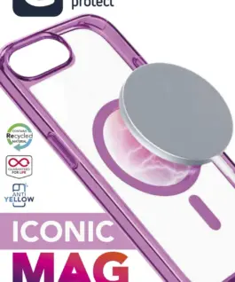 Калъф Iconic Mag за iPhone 16e/17e розов