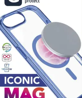 Калъф Iconic Mag за iPhone 16e/17e син