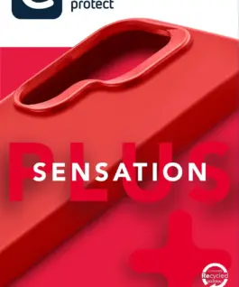 Калъф Sensation+ за Samsung Galaxy S25 Ultra червен