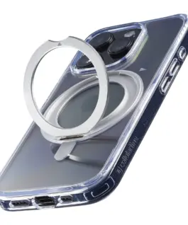 Alternative view of Калъф Spin Mag за iPhone 16 Pro прозрачен