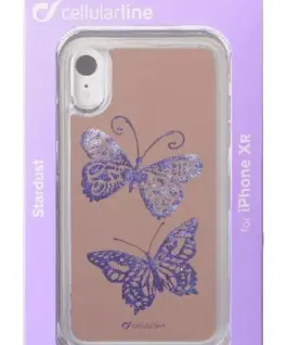 Alternative view of Калъф Stardust за iPhone XR, Butterfly