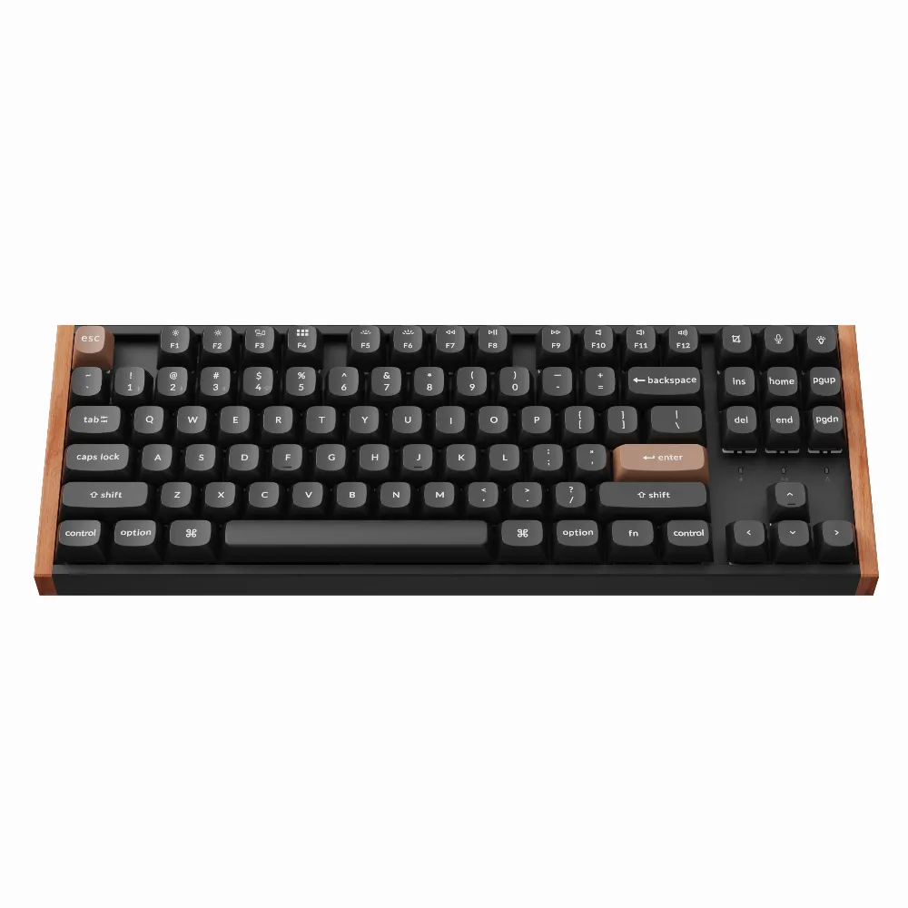 Геймърска Механична клавиатура Keychron K8 HE Magnetic Switch - Black Special Edition - Image 4