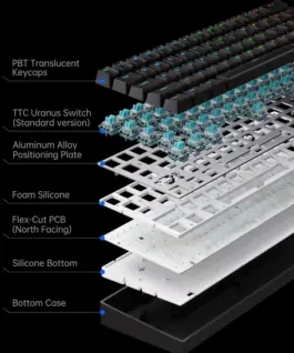 MCHOSE геймърска механична клавиатура Gaming Mechanical Keyboard Ace 60 Pro – 8K