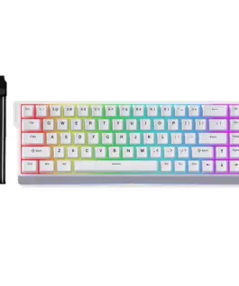 MCHOSE геймърска механична клавиатура Gaming Mechanical Keyboard Ace 68 - 8K Ice Blue Magnetic Switch [Linear] (English US)