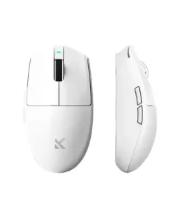 MCHOSE професионална геймърска мишка G3 V2 White - Wireless Gaming Mouse - 1K Omron