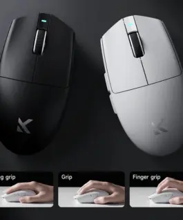 MCHOSE професионална геймърска мишка G3 V2 White – Wireless Gaming Mouse – 1K