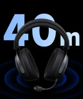 MCHOSE безжични геймърски слушалки Wireless Gaming Headphones – X9 Black – Bluetooth