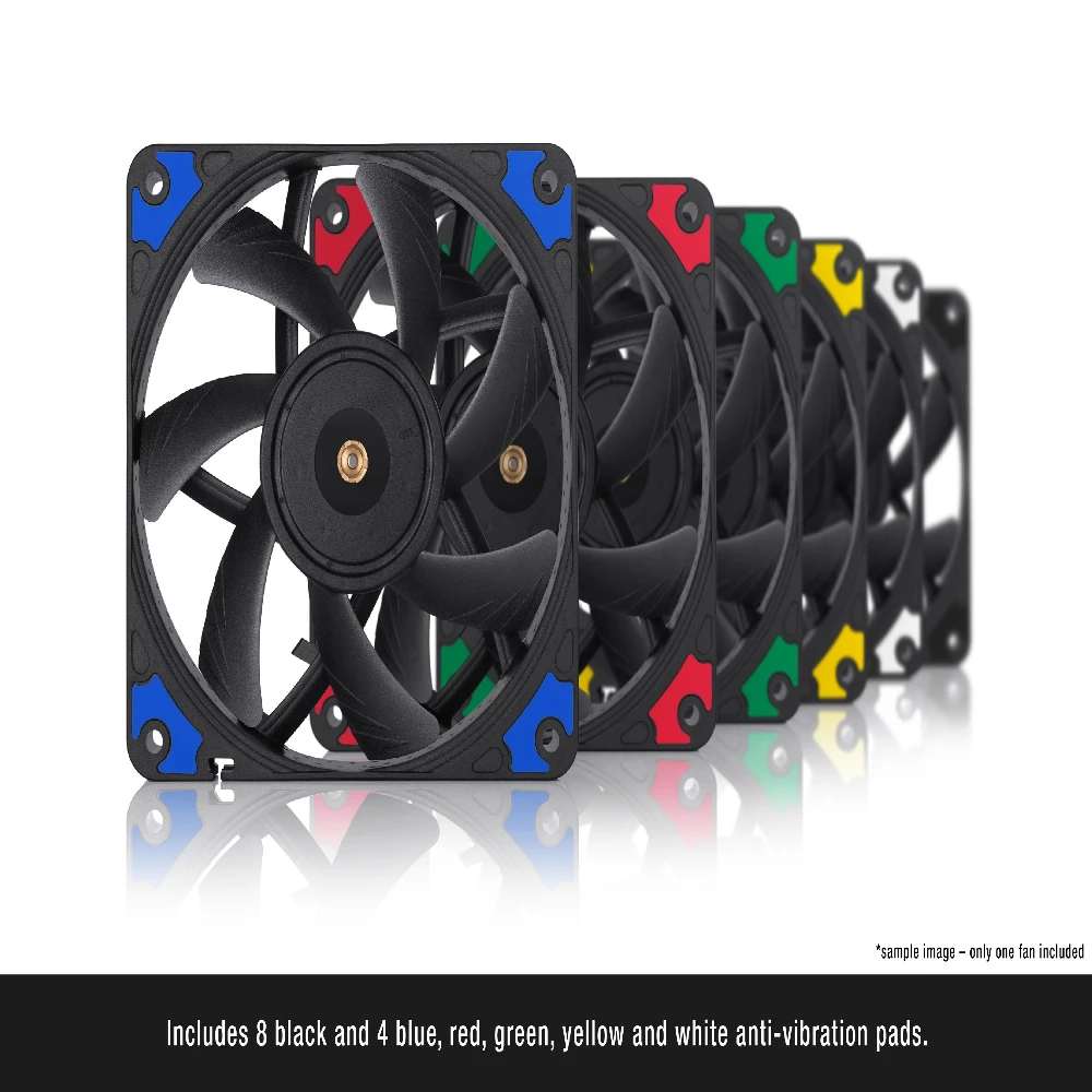 Noctua Вентилатор Fan 120x120x15mm NF-A12x15 PWM chromax.black.swap - Image 3