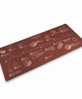 Alternative view от Подложка за мишка Noctua NP-DM3 Anniversary Deskmat - 900 x 400 x 4 mm