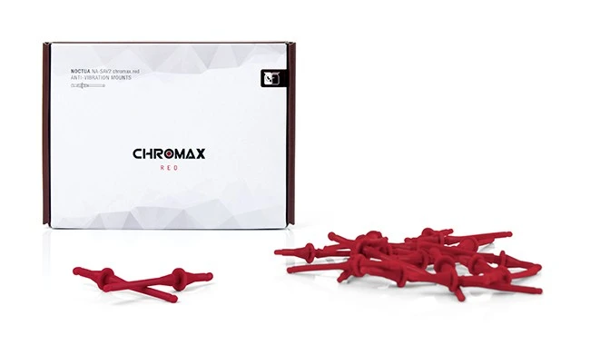 Noctua Fan Slics 20pcs - NA-SAV2 chromax red - Image 2