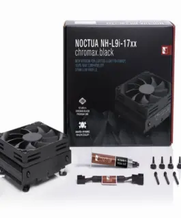 Noctua Охлаждане CPU Cooler NH-L9i-17xx CHROMAX.BLACK