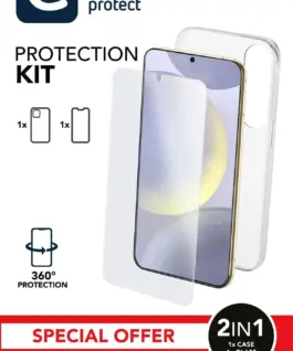 Пакет за Samsung Galaxy S25 (Kалъф + стъкло)