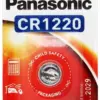 Бутонна батерия литиева PANASONIC CR1220 3V