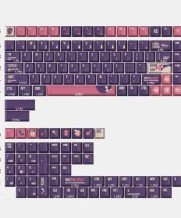 Alternative view от Капачки за механична клавиатура Keychron Cherry Profile Dye-Sub PBT Full Keycap Set - Lunar White