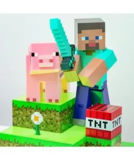 Лампа Paladone: Minecraft – Steve Diorama Light