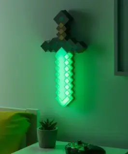 Лампа Paladone: Minecraft – Diamond Sword Light