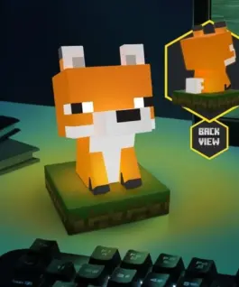 Alternative view от Лампа Paladone Icons: Minecraft - Fox Light, PP13275MCF