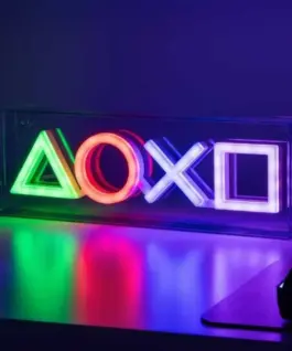 Лампа Paladone: Playstation – LED Neon Light