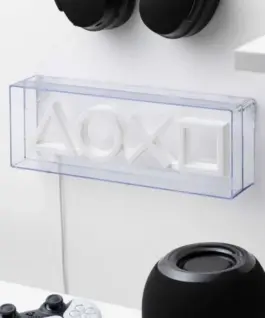 Alternative view от Лампа Paladone: Playstation - LED Neon Light, PP12716PS
