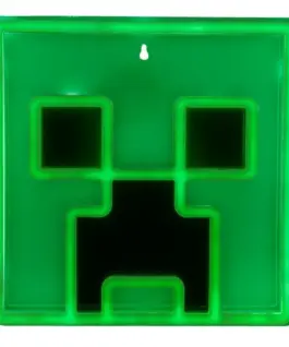 Лампа Paladone: Minecraft – Creeper Wall Mountable LED Neon Light