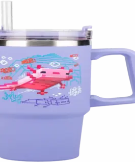Чаша Paladone: Minecraft – Purple 900ml Multiway Travel Cup Straw