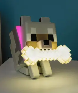 Лампа Paladone Glo Buddies: Minecraft - Wolf Light, PP14761MCF - Image 4