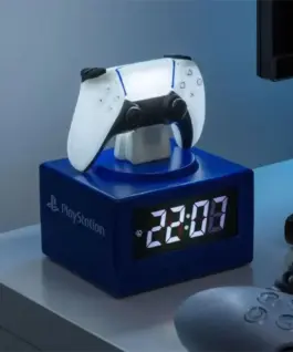 Часовник/будилник Paladone: Playstation Controller Icon Alarm Clock