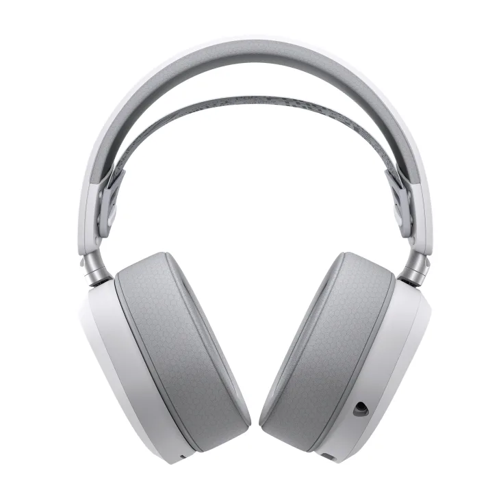Геймърски безжични слушалки ASUS ROG Pelta White - USB-C, Aura Sync RGB - Image 5