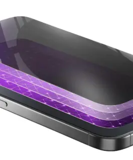 Alternative view of Подсилено стъкло Xtreme Privacy за iPhone 16e/17e