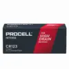 Батерия литиева индустриална CR123 3V 10 бр. в опаковка PROCELL INTENSE DURACELL /цена за 10