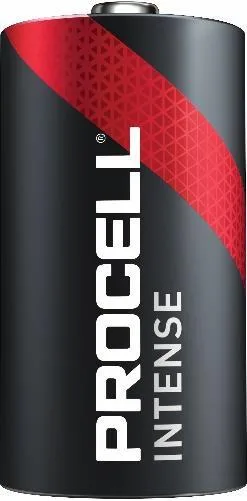 Батерия алкална индустриална LR20 D 10pk опаковка INTENSE PROCELL /цена за 10 бр./ - Image 2