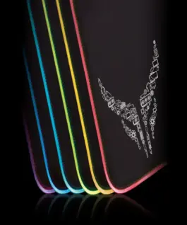 Alternative view от Подложка за мишка PowerColor Red Devil RGB - XL