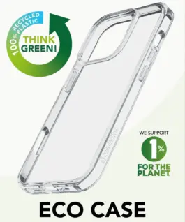 Прозрачен калъф Become Eco за iPhone 16 Pro Max